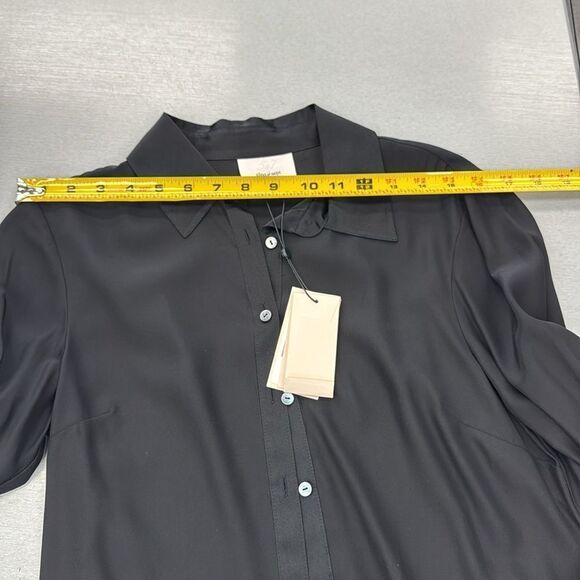 Cinq a sept button down silk shirt - Picture 8 of 10